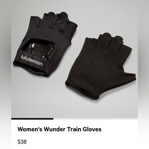 lululemon Women's Black Training Gloves